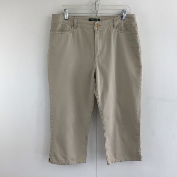 Lauren Ralph Lauren Classic Midcalf capri jeans. Size 12 - Picture 1 of 9